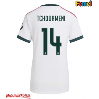 Real Madrid Aurelien Tchouameni #14 Tricou Fotbal Replică 2026-27 Femei Acasa